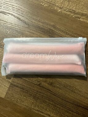 Pink Velvet Heatless Hair Rollers Set